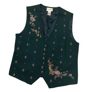 Indie green vest